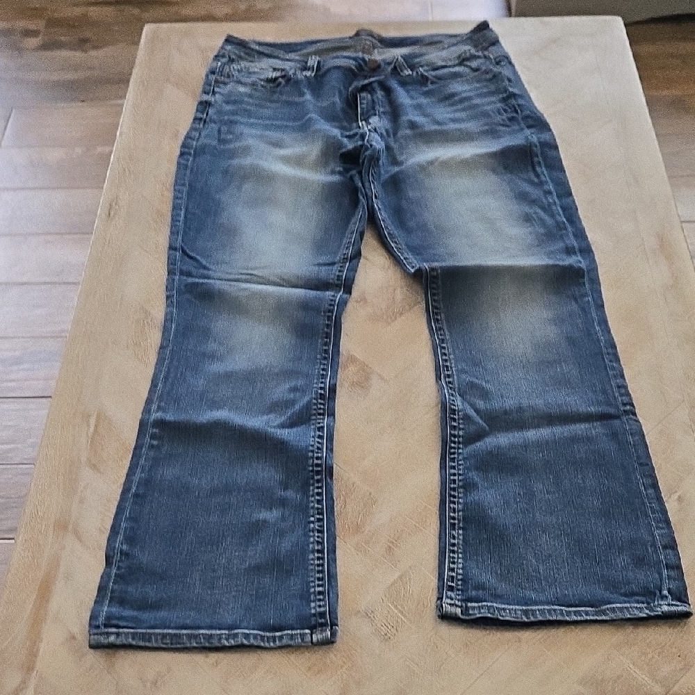 Black Blue Flare Wide Leg Jeans